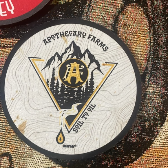 Lot of 11 APOTHECARY EXTRACTS 5” Coasters OKC Terps Ambrosia Alley Neoprene - Picture 9 of 9
